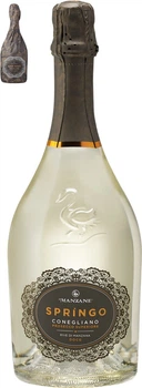 Вино ігристе Manzane Springo Bronze Conegliano Prosecco Manzana біле брют 0.75 л 11-12% (8033040890203)