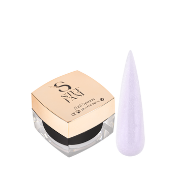 Акригель для нігтів камуфлюючий Steffani Light Acryl Gel 10 мл, 16 Світло-бузковий з шиммером