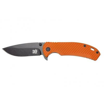 Ніж Skif Sturdy II Black Stonewash orange 420SEBOR