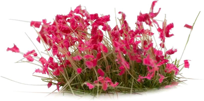 Kwiaty do dekoru Gamers Grass Pink Flowers Wild 6 mm (738956789938)