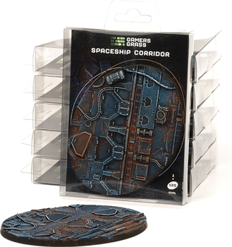 Podstawka pod figurki Gamers Grass Bases Oval Spaceship Corridor 120 mm (738956790309)