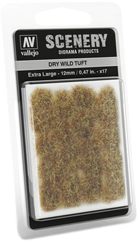 Трава для декору Vallejo SC425 Scenery Wild Tuft Dry 12 мм x 17 (8429551986236)