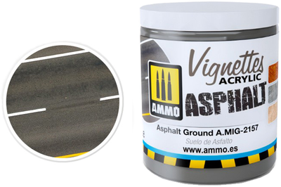 Паста акрилова Ammo Vignettes Asphalt Ground 100 мл (8432074021575)