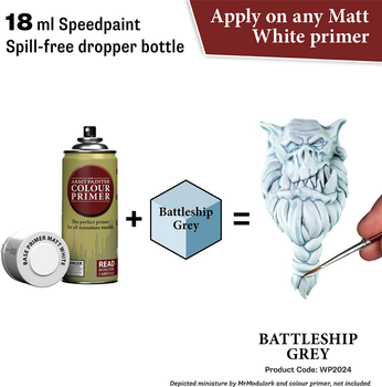 Farba The Army Painter Speedpaint 2.0 Battleship Grey 18 ml (5713799202405)