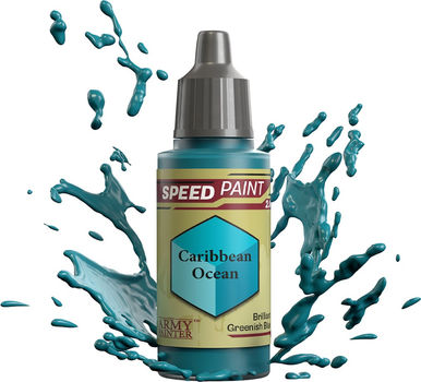 Farba The Army Painter Speedpaint 2.0 Caribbean Ocean 18 ml (5713799204607)