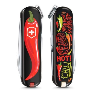 Складаний ніж Victorinox Classic LE Chili Peppers (Vx06223.L1904)