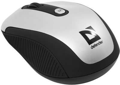 Мышь Defender Optimum MS-125 Wireless Black/Silver (52125)