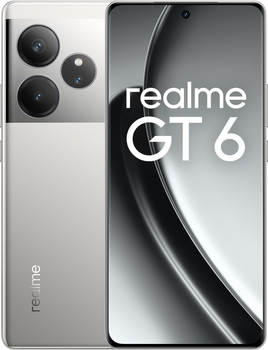 Мобільний телефон Realme GT 6 5G 12/256GB Fluid Silver (6941764433922)