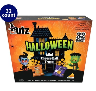 Сырные шарики Utz Halloween Mini Cheeseball Treats 32 шт 226.8г
