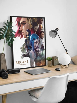 Постер Arcane: League of Legends / Плакат Аркейн