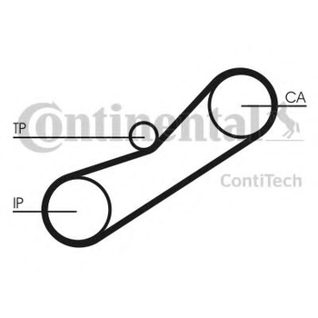 Ремінь ГРМ Contitech (CT1042)