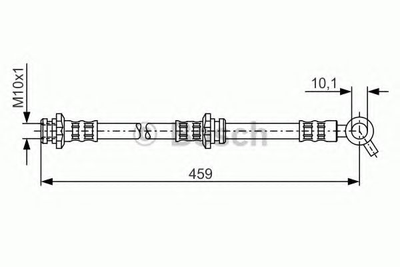 Шланг гальмівний Bosch (1987476958)