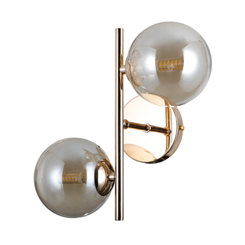 Бра Erimida WL-2244-2-GD Italux золото / янтарный