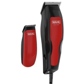 Машинка для стрижки WAHL 100 Combo від мережі вібраційний мотор насадок-9 тример кейс сталь чорно-червоний