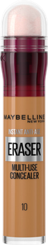 Консилер для обличчя Maybelline Instant Anti-Age Eraser зі спонжем 10 Caramel 6.8 мл (3600531465209)