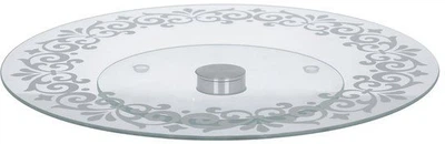 Тортівниця на ніжці, що крутиться Viva Lace S3012/2-D001 (30 см)