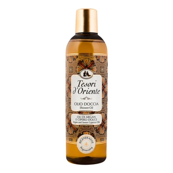 Олія для душу Tesori d'Oriente Argan and Sweet Cyperus Oils 250 мл (8008970048611)