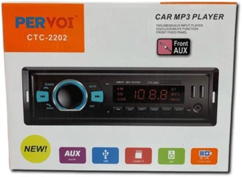 Автомагнітола з підтримкою MP3, швидкою зарядкою 2.1A, XPRO CTC-2202 (44846-CTC-2202_368)