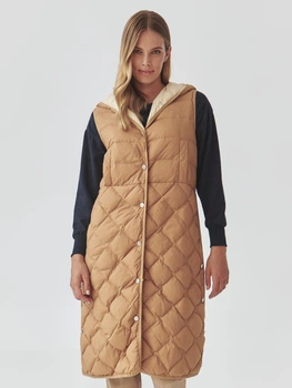 Bezrękawnik damski Tatuum Westa T2418.032 S Camel (5900142361005)