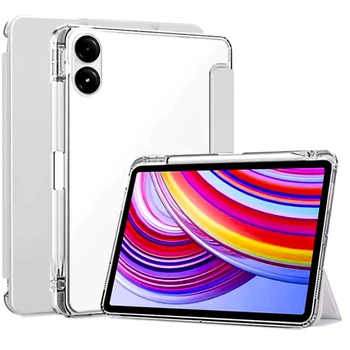 Чехол - книжка Glass Magnet Flip Cover для Xiaomi Redmi Pad Pro 12.1 gray