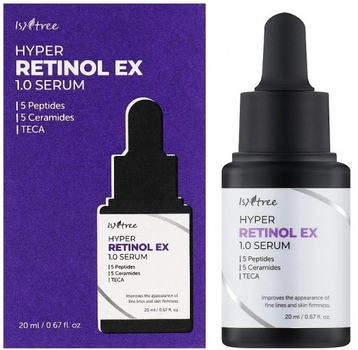 Serum do twarzy Isntree Hyper Retinol Ex 1.0 przeciwzmarszczkowe 20 ml (8809800940798)