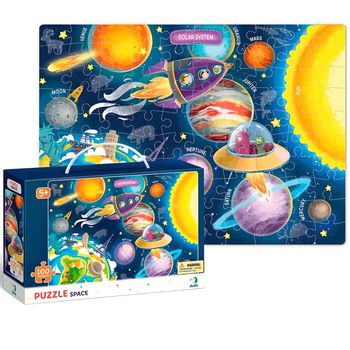 Puzzle DoDo Kosmos 100 elementow (300141) (4820198240370)