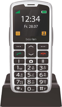 Telefon komórkowy Beafon SL260 Silver-Black (SL260_EU001SB)