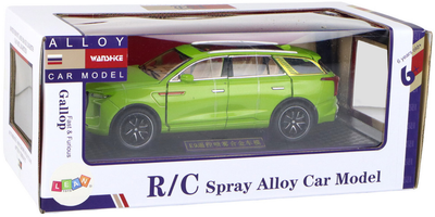 Samochód zdalnie sterowany Leantoys Spray Alloy 1:24 Zielony (5905679078167)