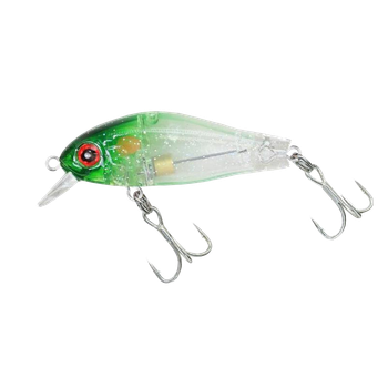 Воблер ZipBaits Rigge 43F 3.4г 247 Clear Green Head/Glitter