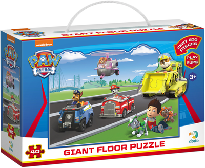 Duże Puzzle DoDo Paw Patrol Podłogowe 40 Elementów (200467) (4823115908155)