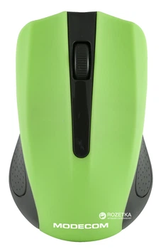 Мышь Modecom MC-WM9 Wireless Black/Green (M-MC-0WM9-180)