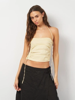 Футболка жіноча Zara 2766/630 L Бежева (02766630710044)