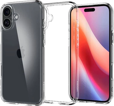 Панель Spigen Ultra Hybrid для Apple iPhone 16 Crystal Clear (ACS08197)