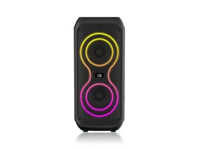 Колонка музична портативна Bluetooth 4" BT-2425 6696 40 Вт з мікрофоном чорний