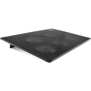 Підставка для ноутбука Crown CMLC-1105 з вентилятором / LED підсвічування Black