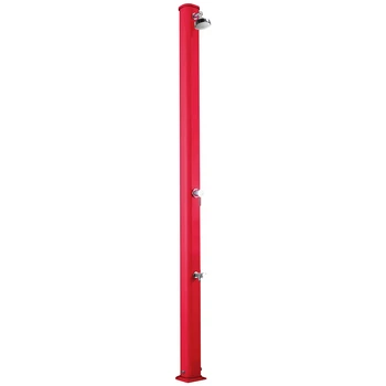 Душ солнечный Aquaviva Jolly S алюминиевый с мойкой для ног, Red A620/3027, 22 л