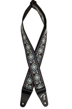 Ремінь гітарний FENDER STRAP 2" PASADENA WOVEN BLUE LOTUS (236932)
