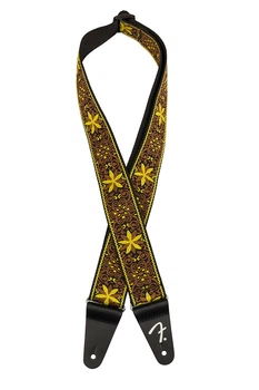 Ремінь гітарний FENDER STRAP 2" PASADENA WOVEN YELLOW WALLFLOWER (236937)
