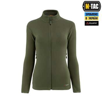 Тактична флісова кофта M-Tac Nord Fleece Polartec Lady, розмір S, колір Army Olive