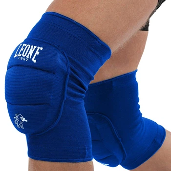 Наколенники спортивные эластичные для волейбола Leone 328 размер L-XL 2шт Blue