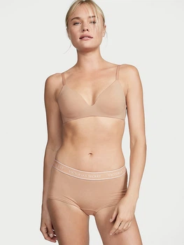 Бюстгальтер Безшовний Victoria's Secret Lightly-Lined Wireless Bra 34D Праліне (26463222)