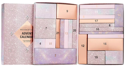 Адвент-календар Makeup Revolution Advent Calendar 2024 24 шт (5057566826907)