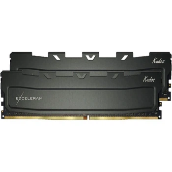Модуль памяти Exceleram DDR4 32GB (2x16GB) 3200MHz Black Kudos (EKBLACK4323222XD)