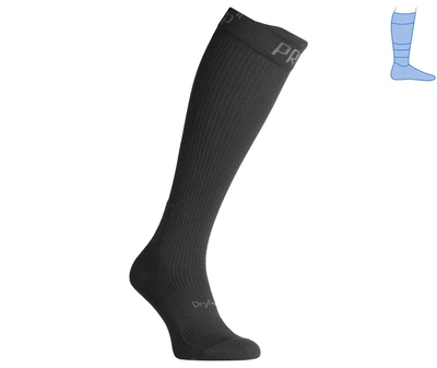 Гольфи компрессійні LongDry PRO демісезонні чорні L (44-47)