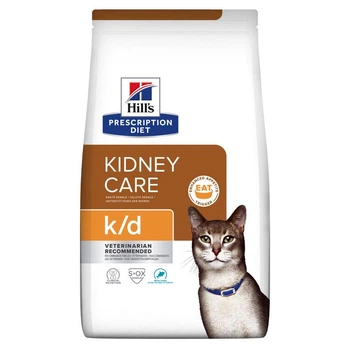 Корм HILL'S для котів із захворюваннями нирок Prescription Diet Feline K/D з тунцем 1,5 кг корм дієта для котів