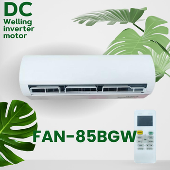 Настенный фанкойл Raymer FAN-85BGW, встроенный Wi-Fi, инверторный двигатель 850 м³/ч, до 40 м² ультратихий