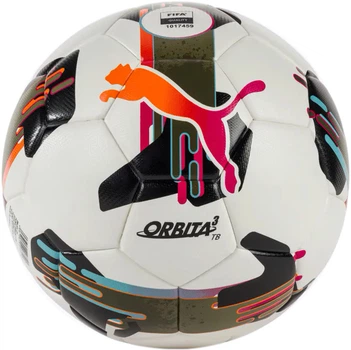 Мяч футбольный Puma Orbita 3 TB (FIFA Quality) (084324-01) Унисекс 5 Бело-черно-болотный (4067981497317)
