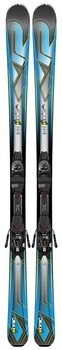 Лижі гірські (комплект) K2 KONIC 76+M2 10 TL COMPACT 156см Blue/grey (10A0004.140.1+10A1008.122.1)
