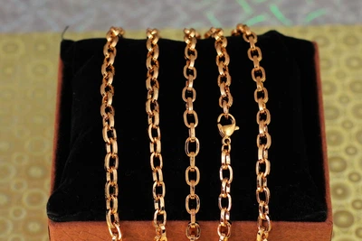 Цепь Xuping Jewelry цепь якорная бриль 50 см 4 мм золотистая