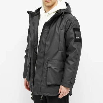 Чоловіча зимова водонепроникна унісекс куртка парка Thermal Rains Glacial Parka 1525 XXS/XS Black